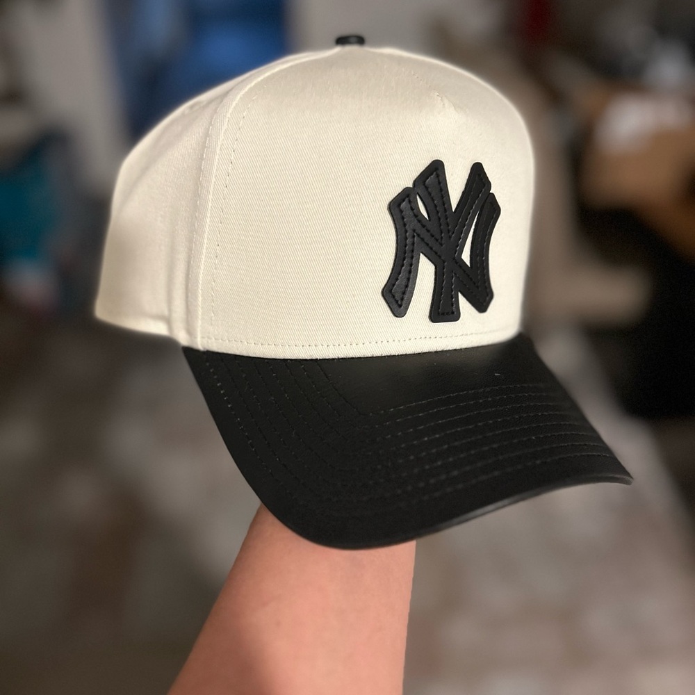 Black and White Baseball Cap